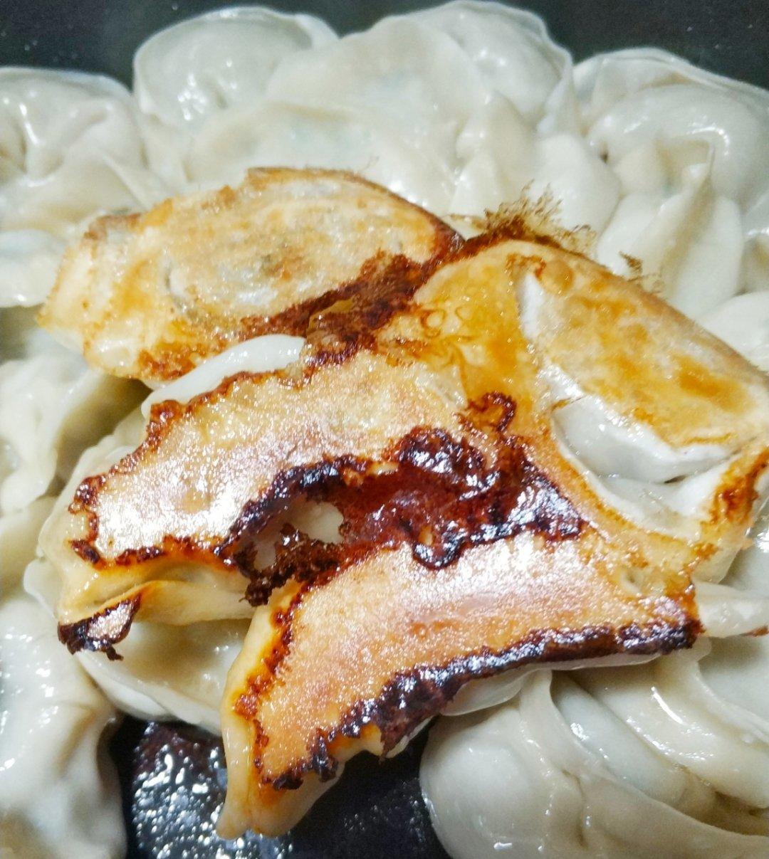 早餐来一锅香脆的生煎饺子