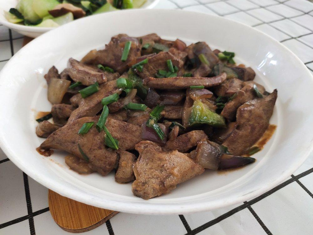 嫩炒猪肝