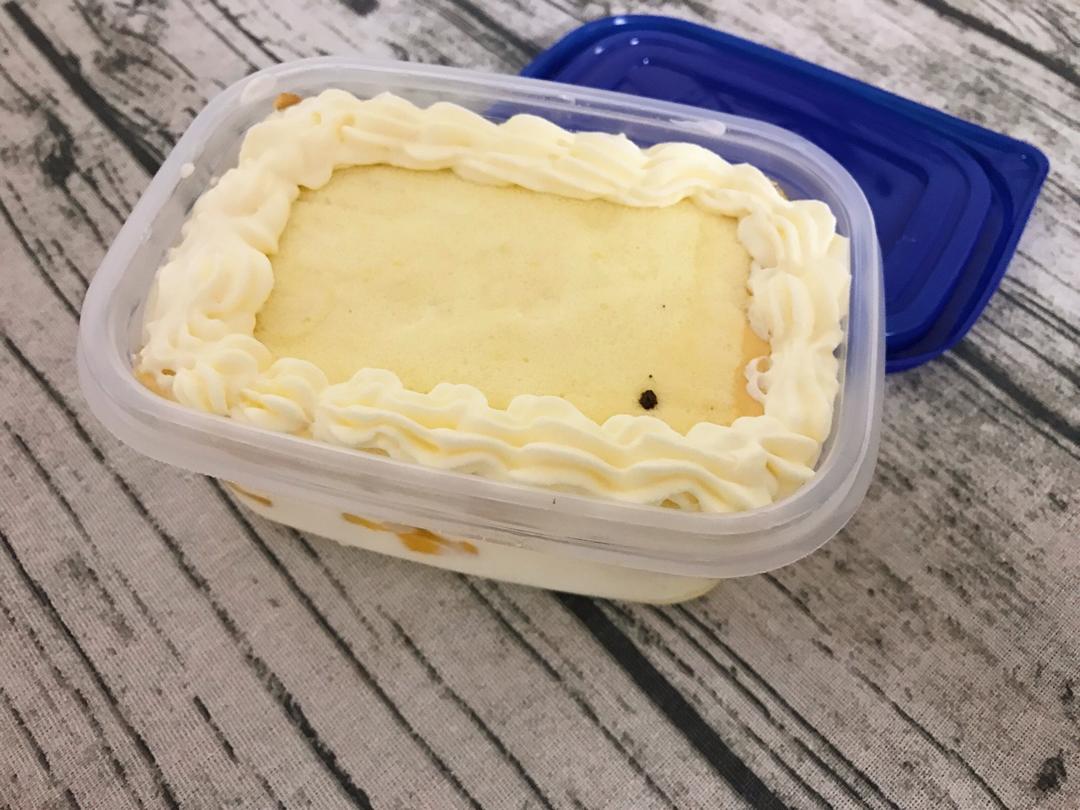 简单快手的便当饭盒水果盒子蛋糕
