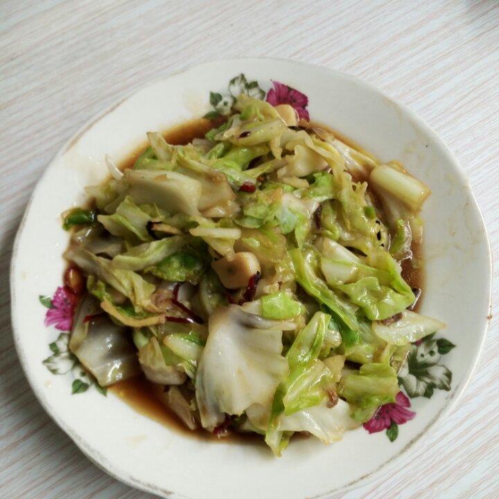 蚝油手撕包菜