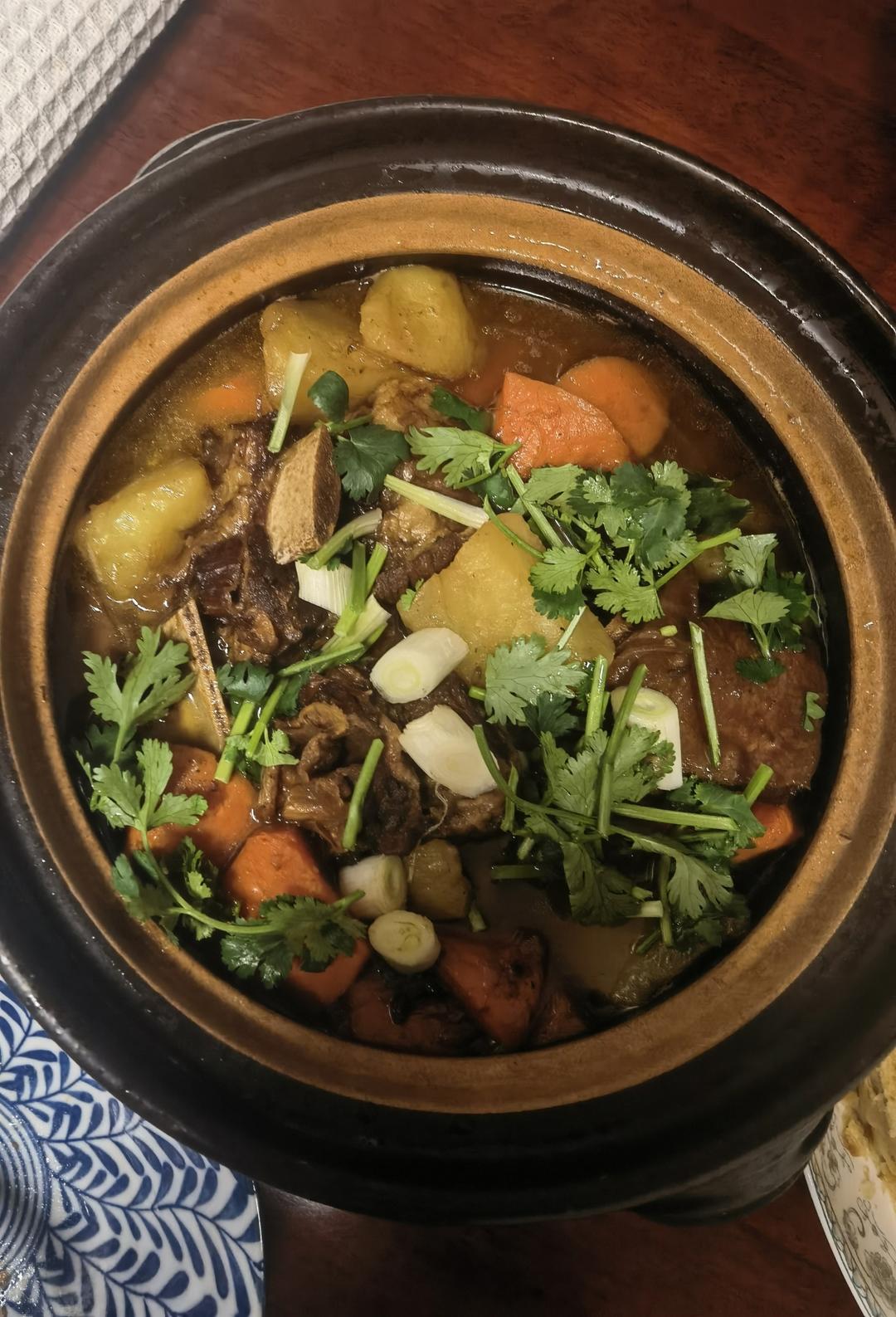 土豆炖牛肉