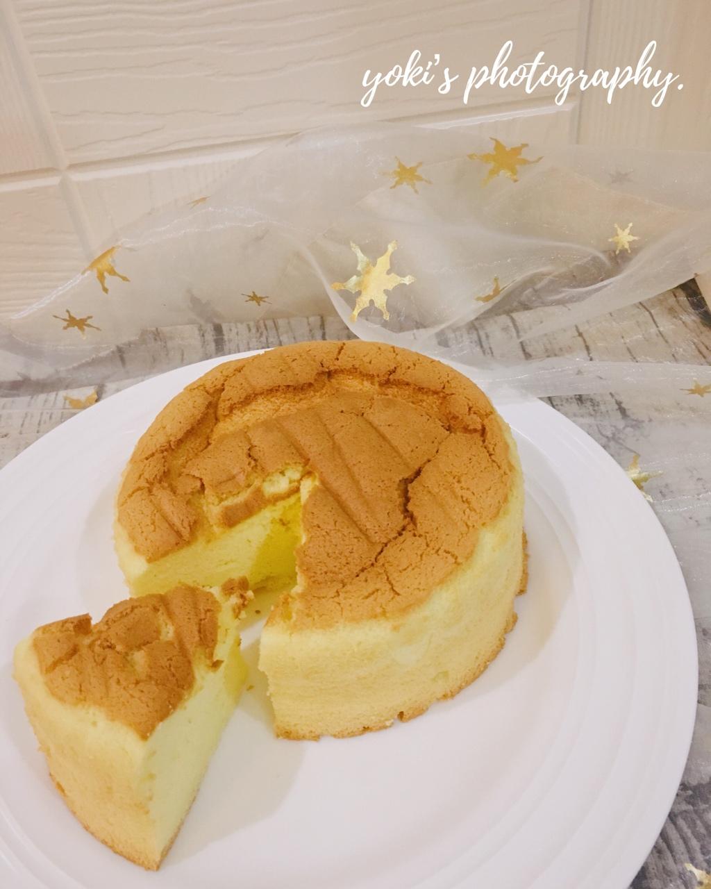 《Tinrry+》戚风蛋糕（6寸配方）（基础、超详细教程）