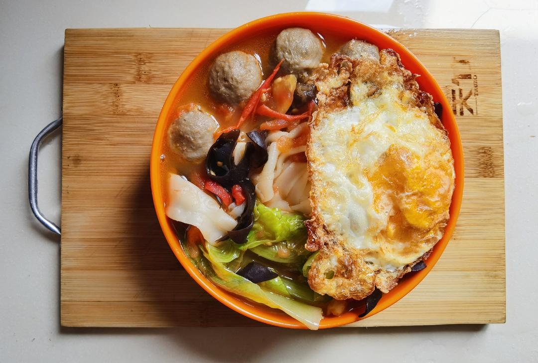 爱心家常番茄鸡蛋面