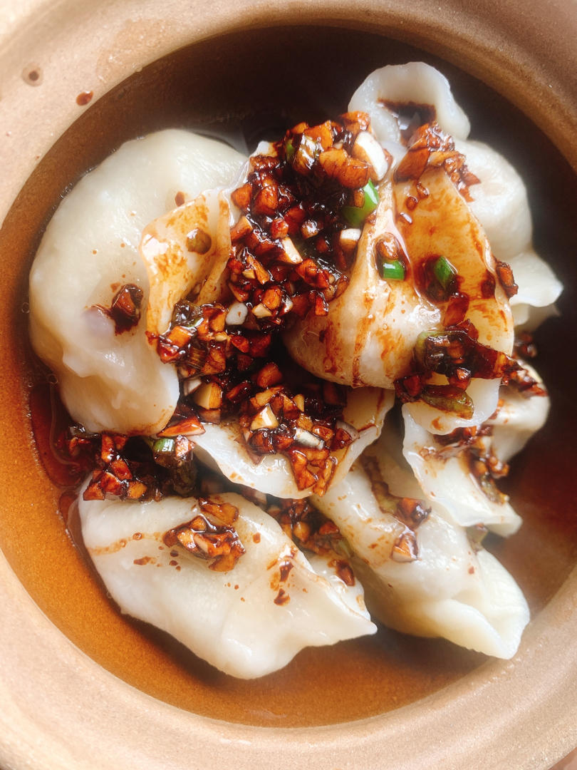 5分钟搞定‼️百吃不厌💥超开胃的酸辣饺子