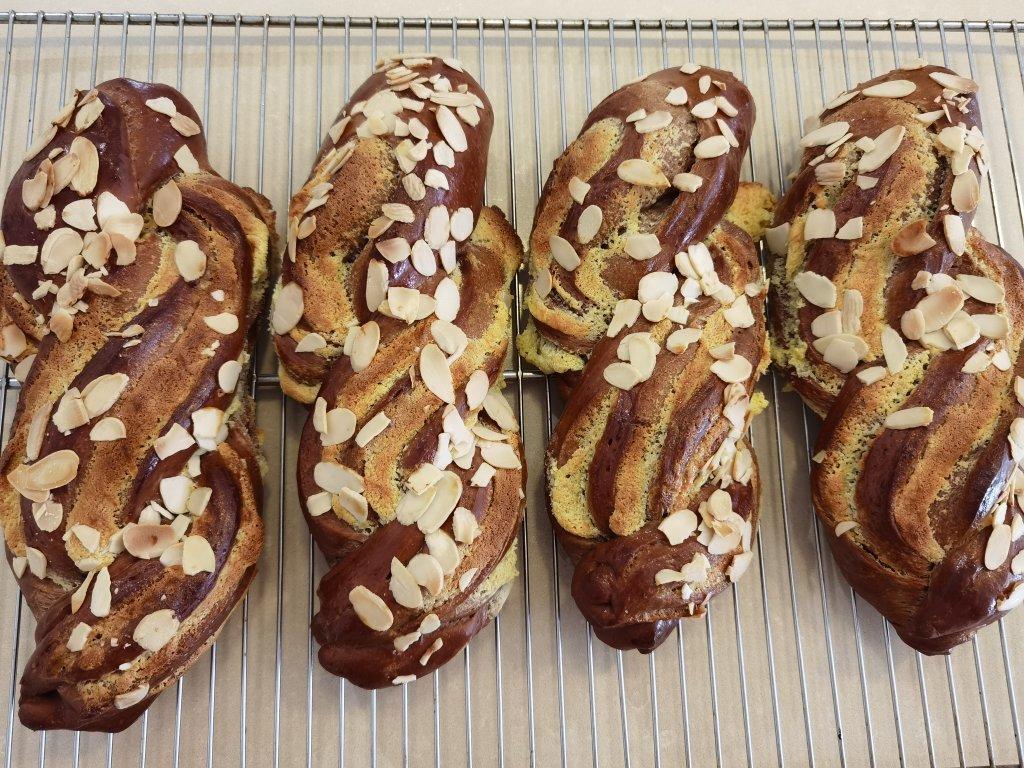 巧克力奶酥面包