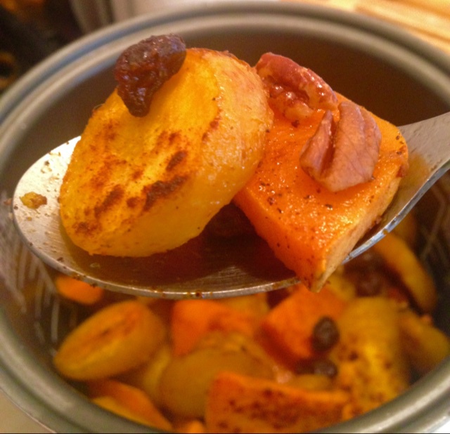 烤胡萝卜沙拉(Red roasted carrots)