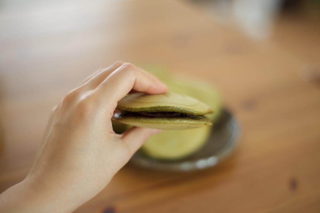 抹茶蜜豆铜锣烧