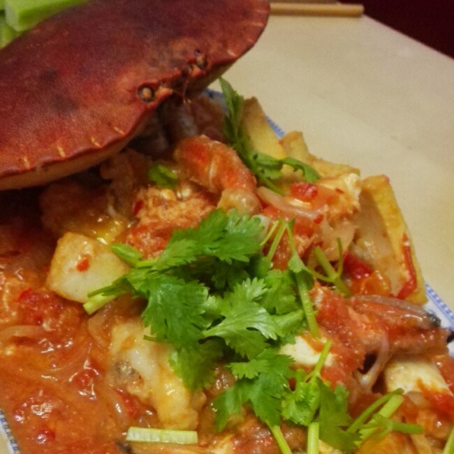 辣椒螃蟹（新加坡风味）