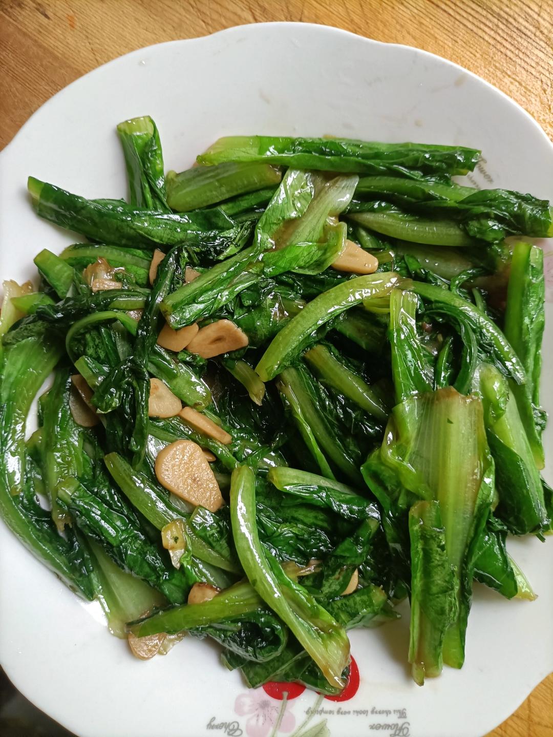 蒜蓉油麦菜（蚝油）