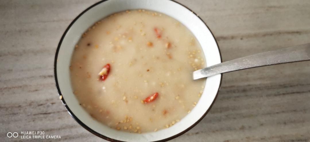 甜油茶，只需开水一冲就可以搞定的早餐（小时候的最爱）