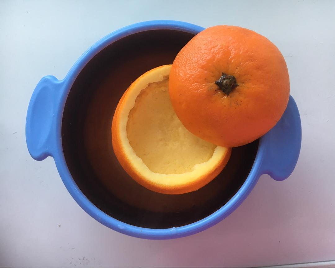 宝宝辅食—香橙蒸蛋黄