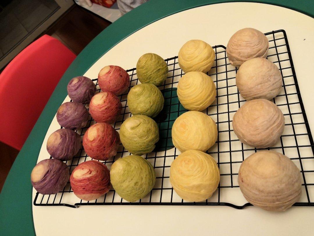 【五彩蛋黄酥】中秋必备 蛋黄酥中的爱马仕