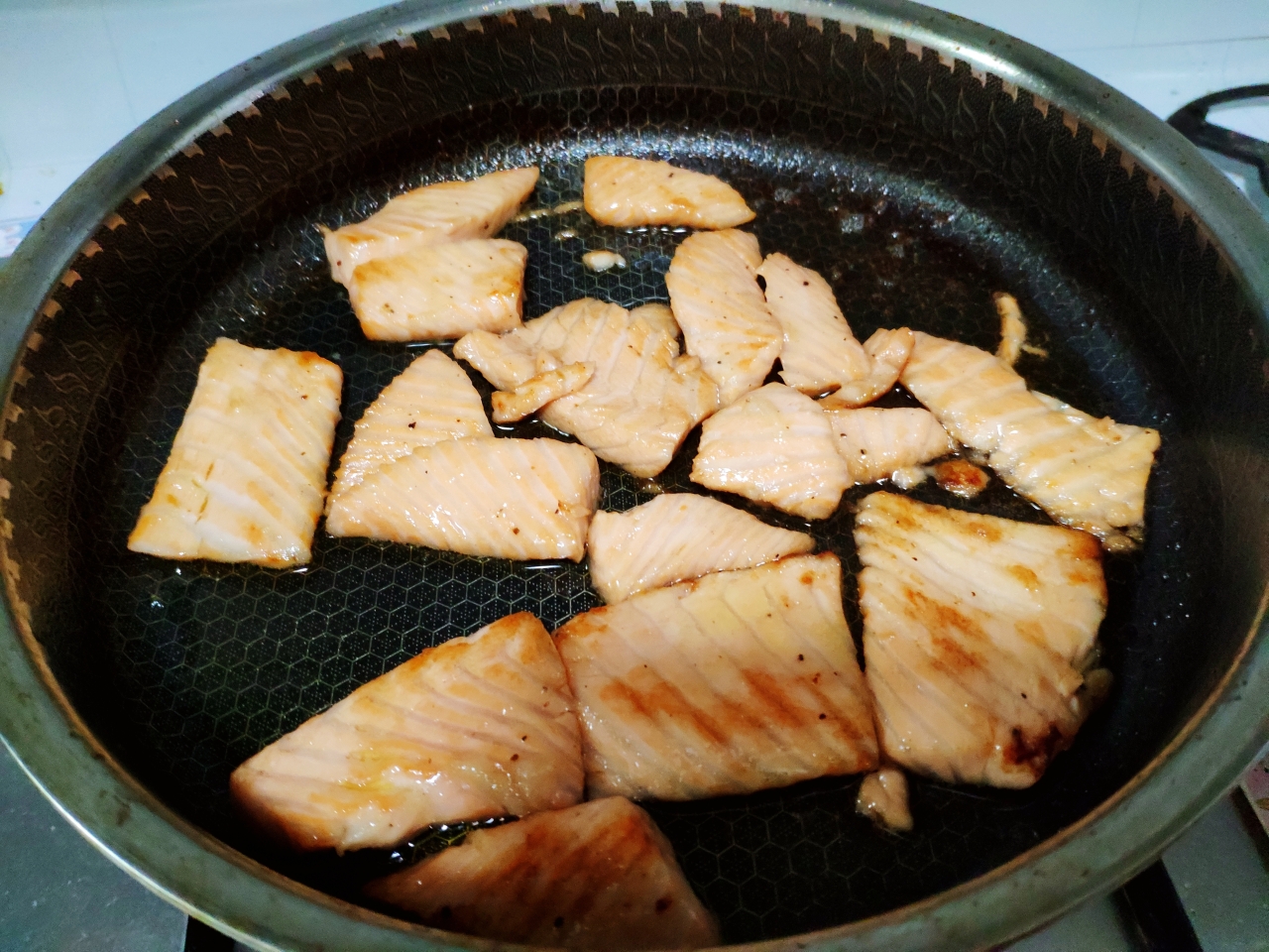 柚香三文鱼的做法 步骤3