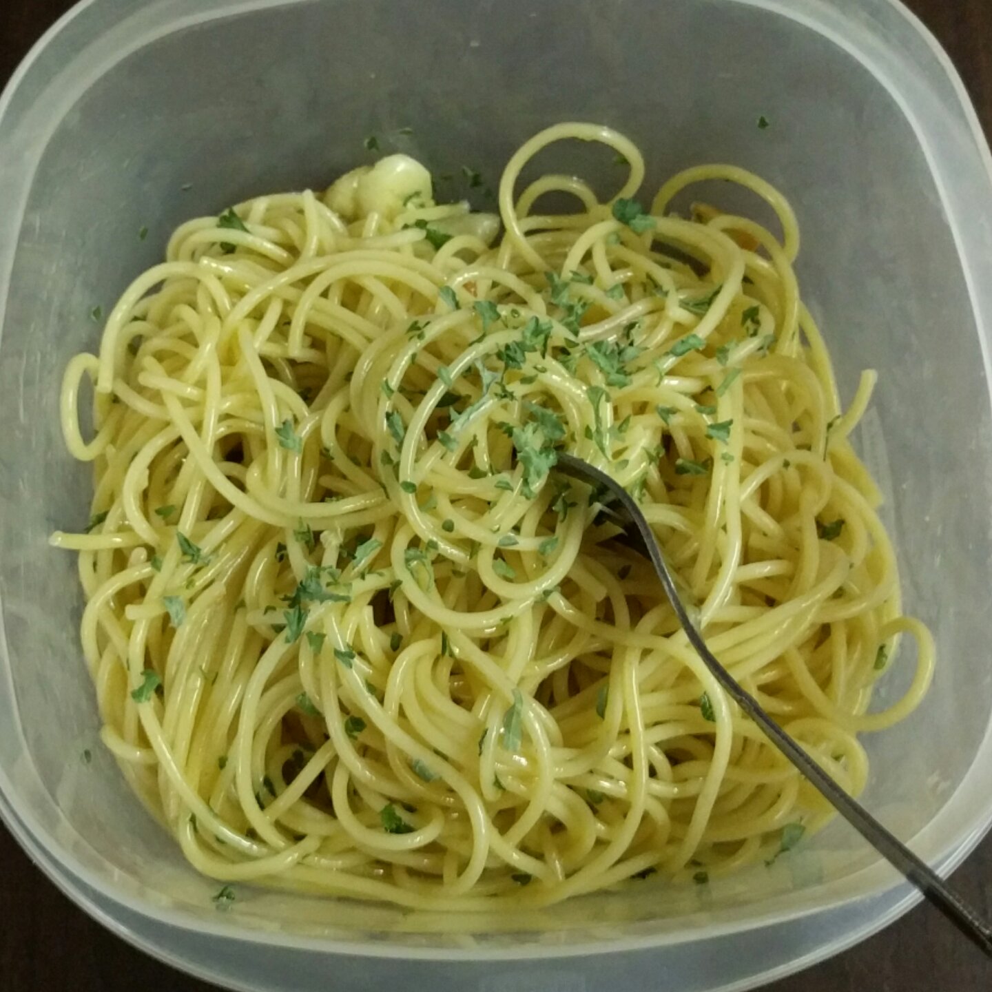 极简的美味──蒜油意面