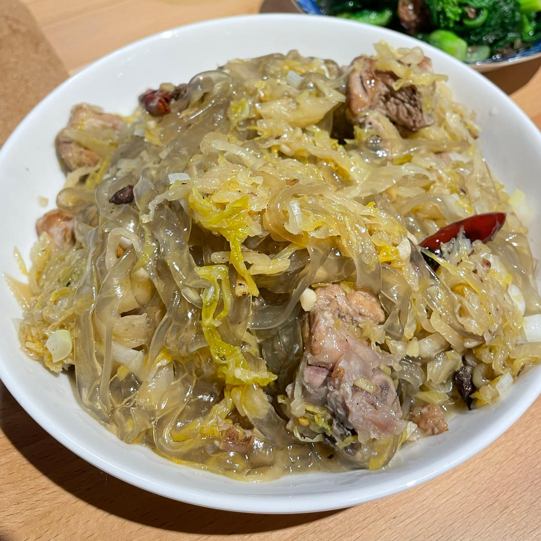 【曼食慢语】酸菜排骨炖粉条