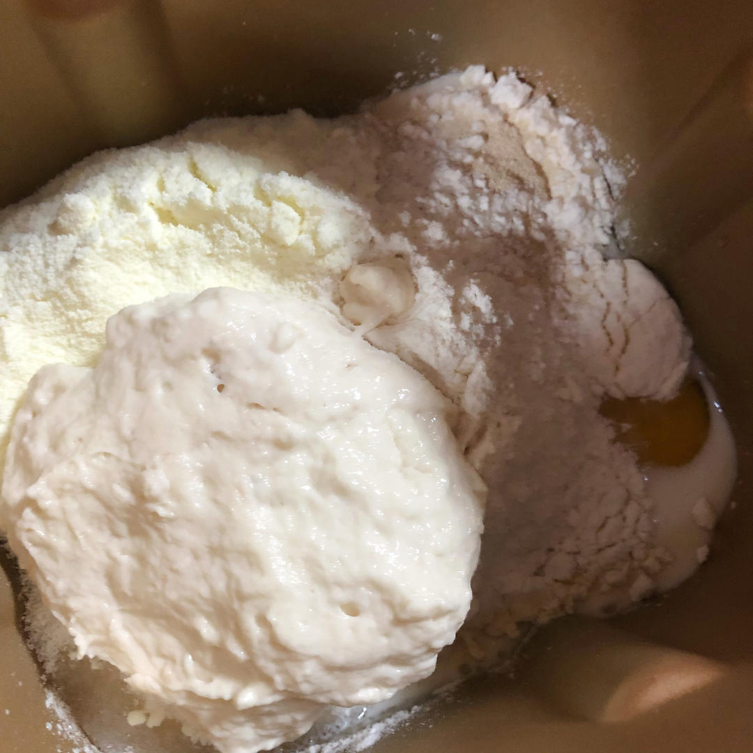 纯奶手撕吐司的做法 步骤1