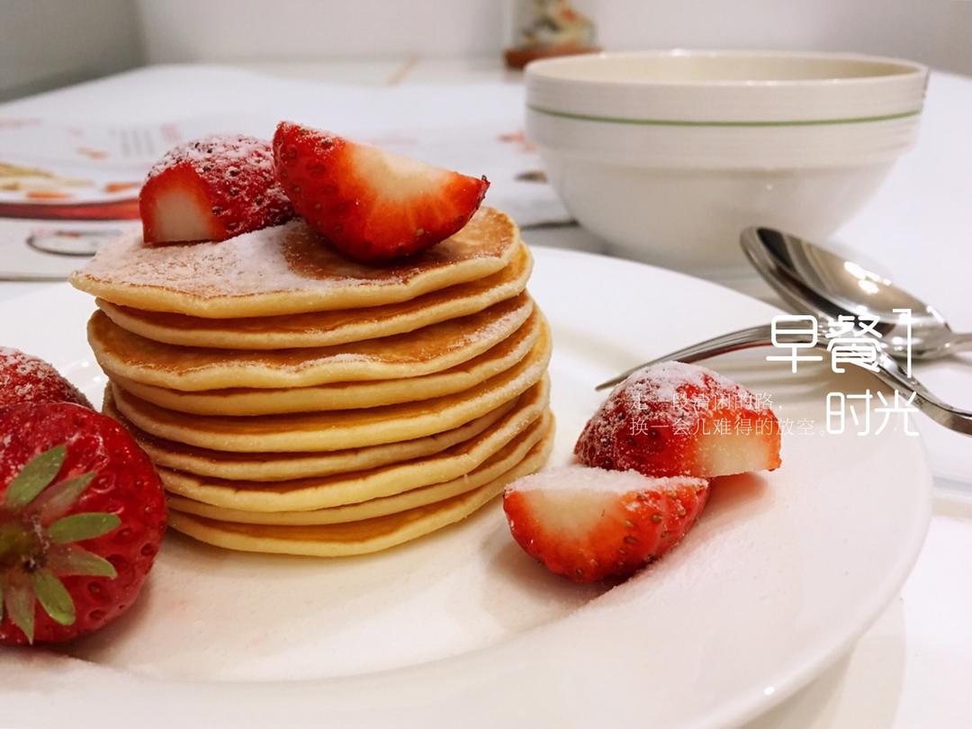 简单快手的软香松饼
