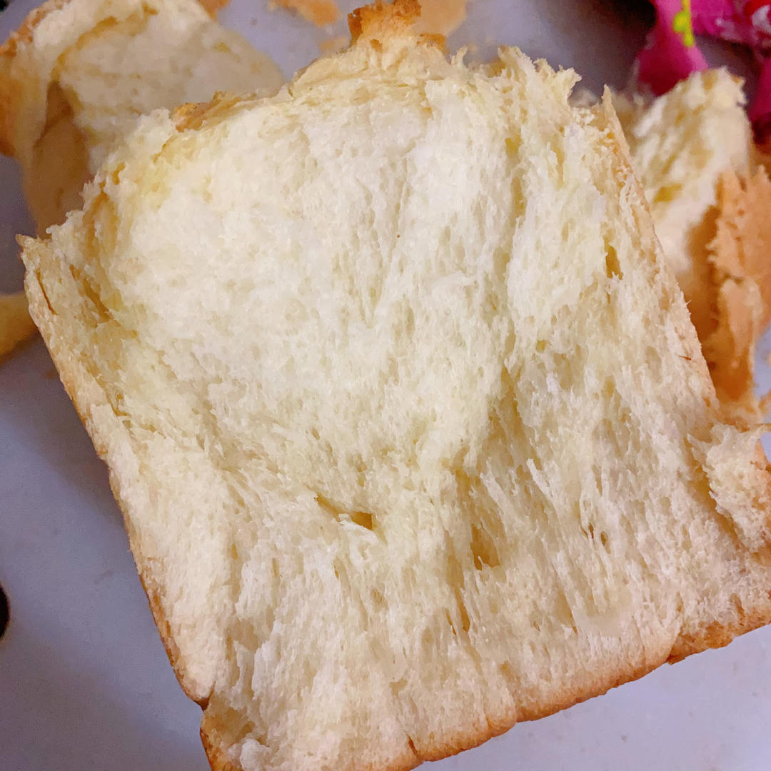 纯奶手撕吐司的做法 步骤1