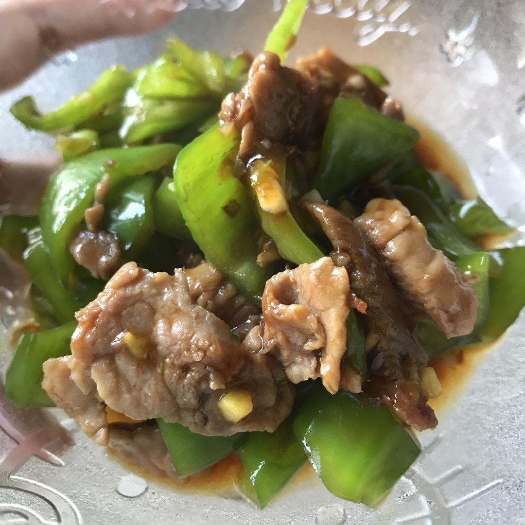 青椒炒肉片