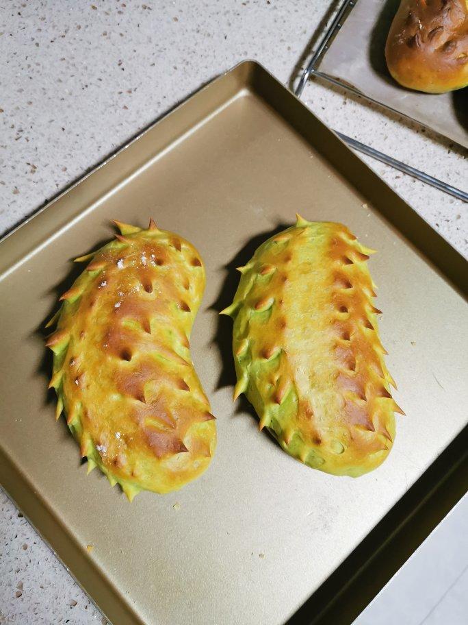 好吃到流泪的榴莲面包
