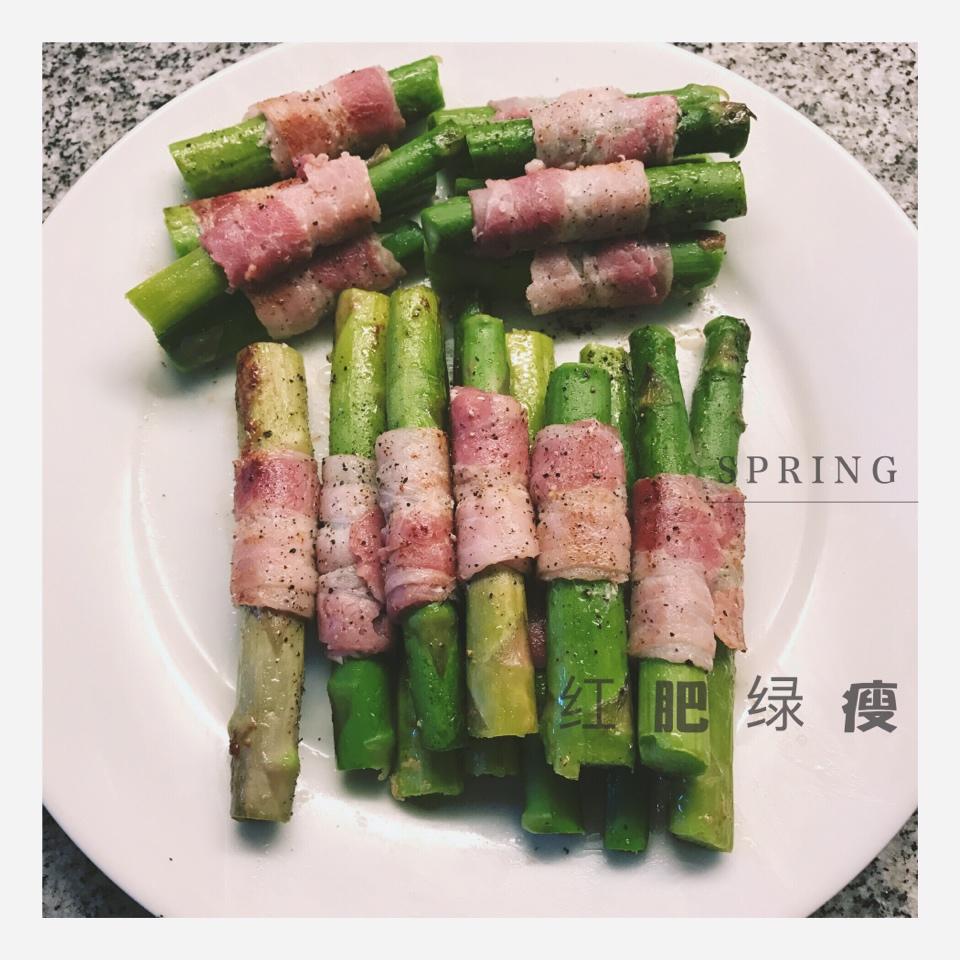 培根芦笋卷