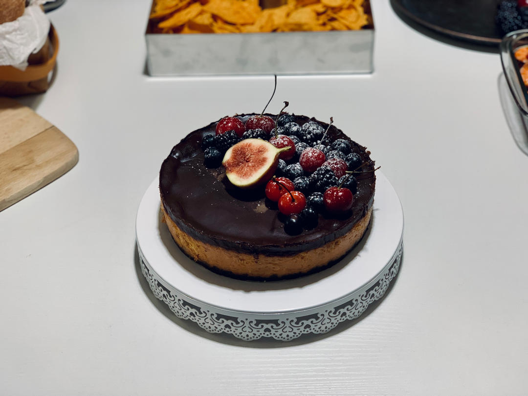 Brownie Mosaic Cheesecake 布朗尼芝士蛋糕