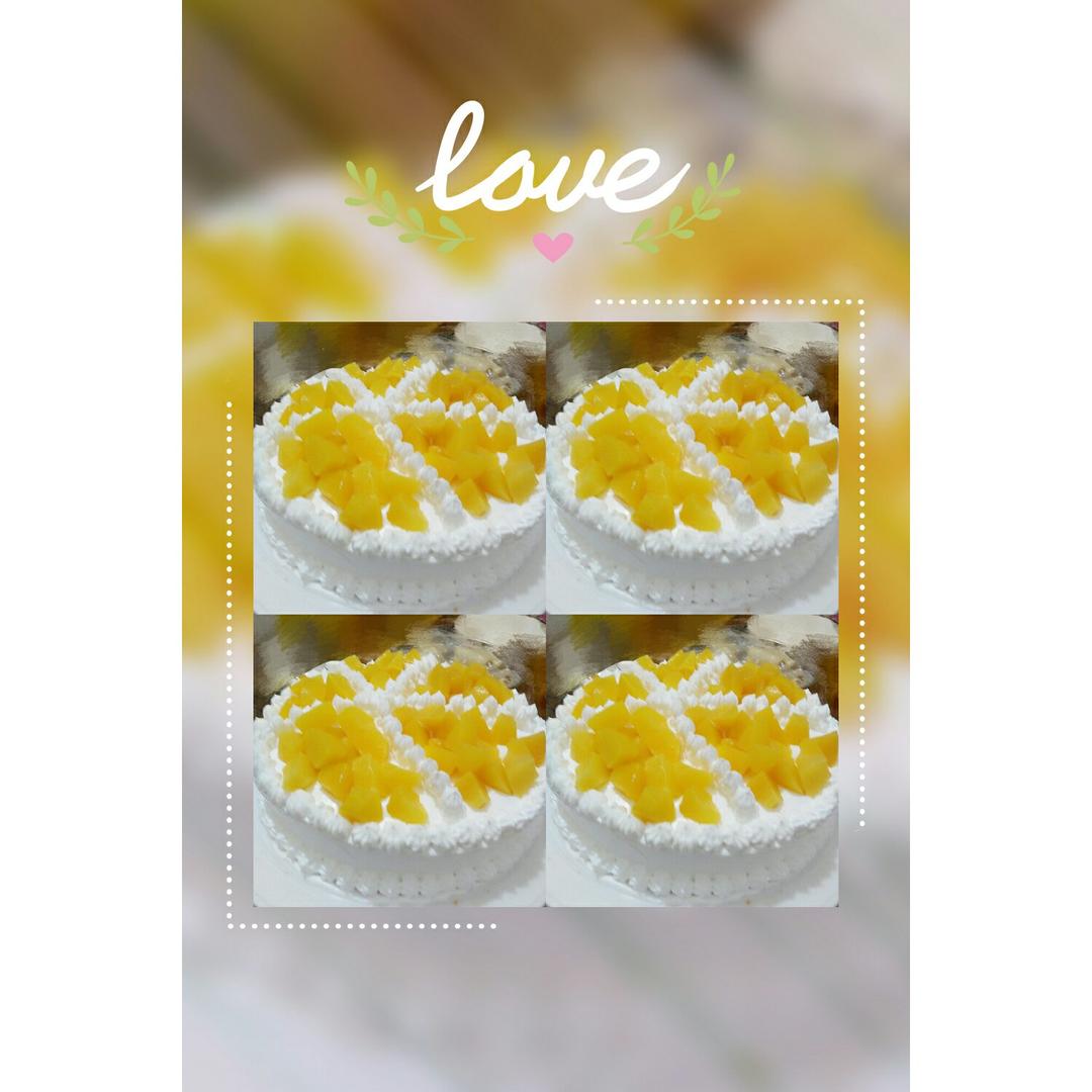 8寸水果生日蛋糕