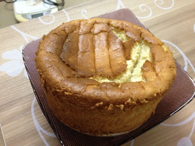 香蕉椰蓉戚风蛋糕