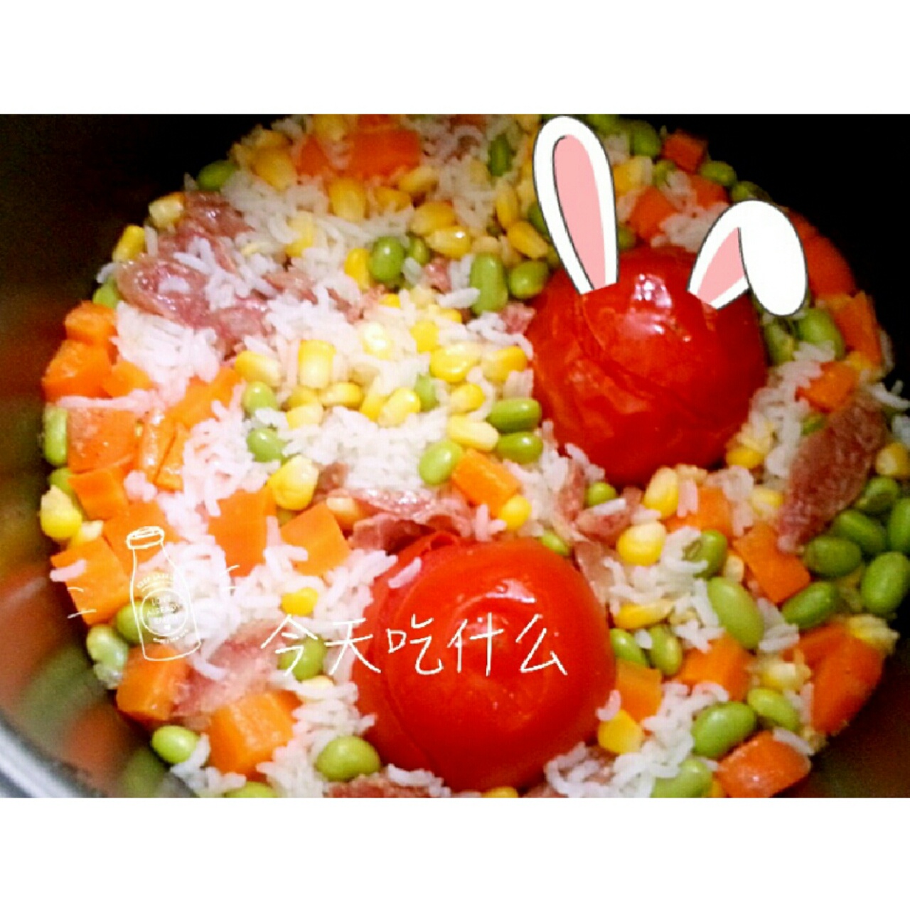 就是任性整个番茄饭豪华版