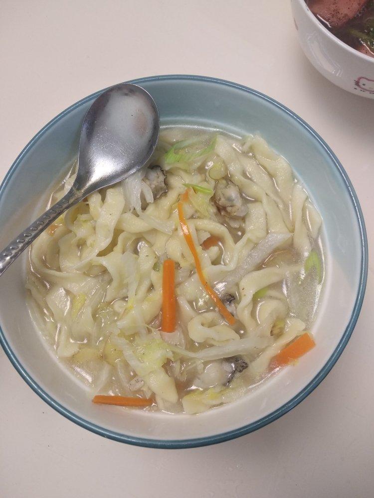 鸡蛋手擀面