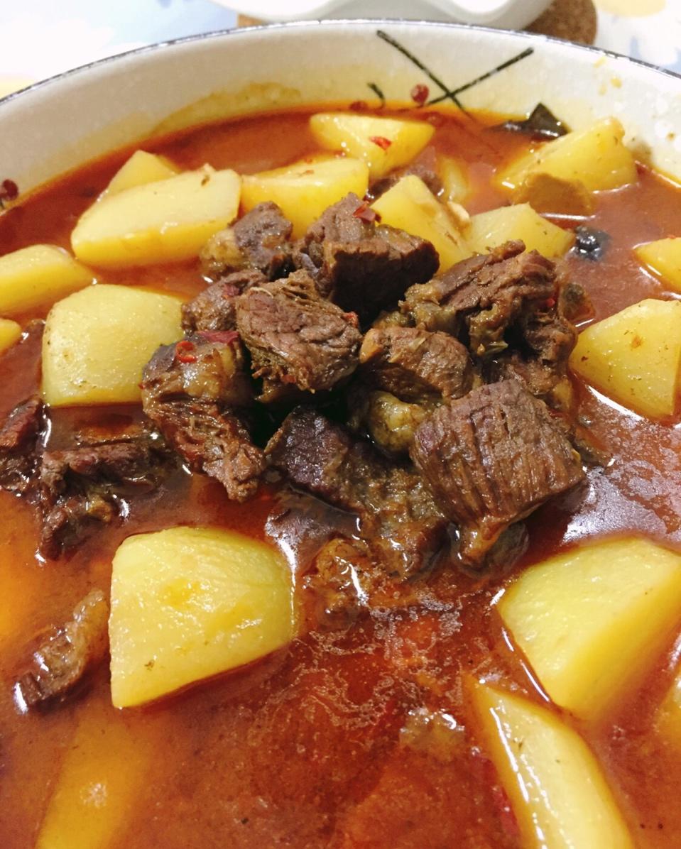 红烧土豆牛肉