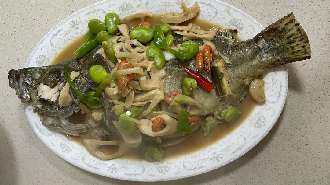 春之美味—烧鳜鱼