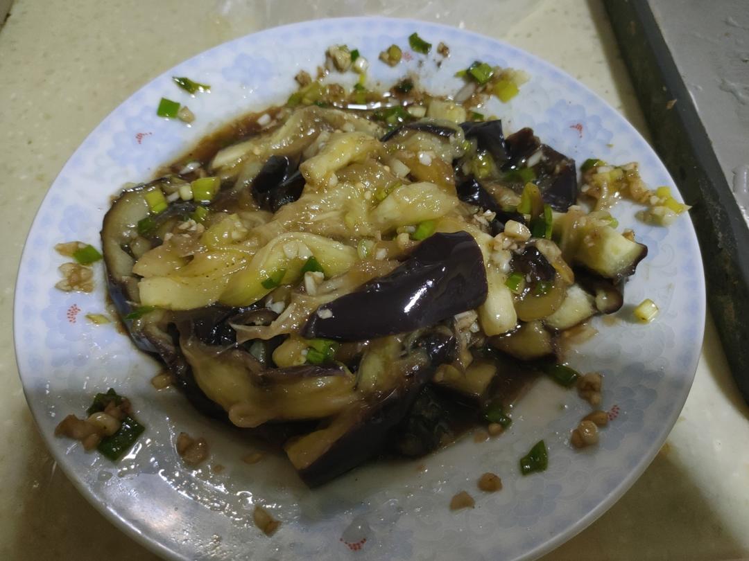 蒜泥茄子（蒸）