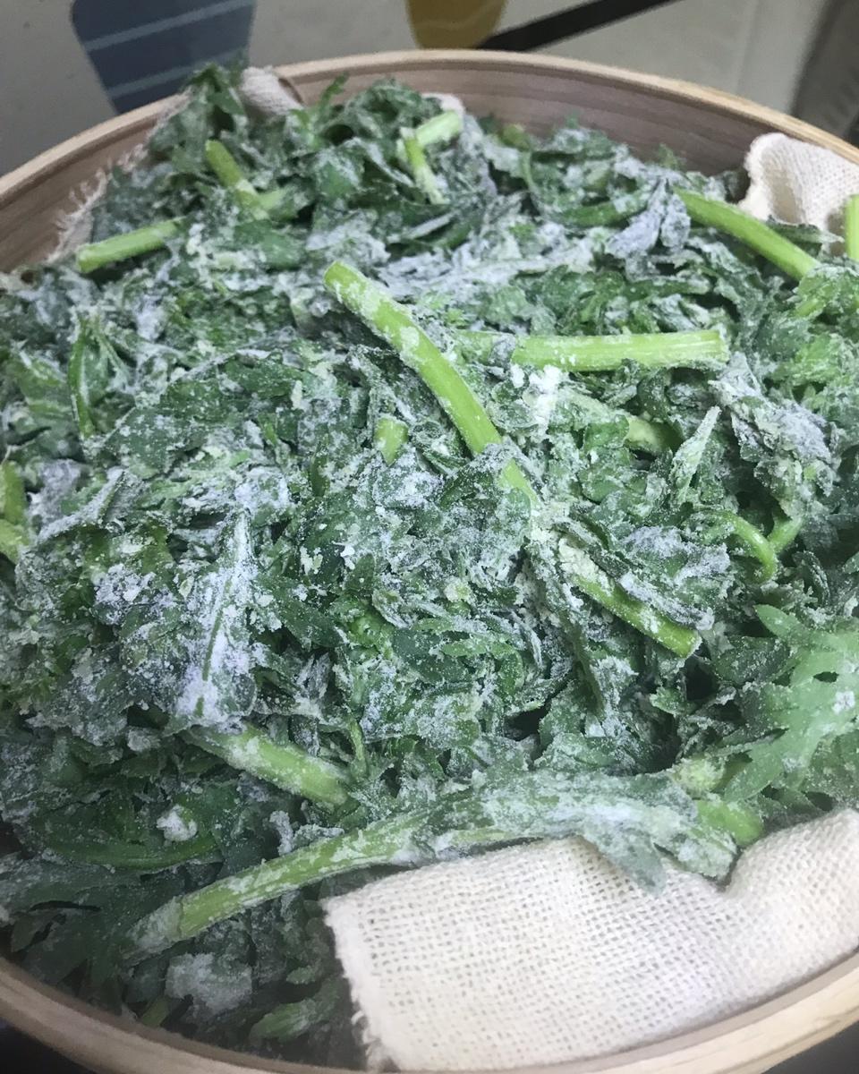 堂妈小厨—蒸茼蒿