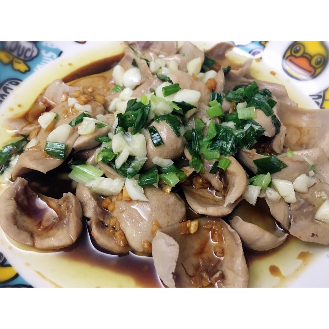 葱油腰花