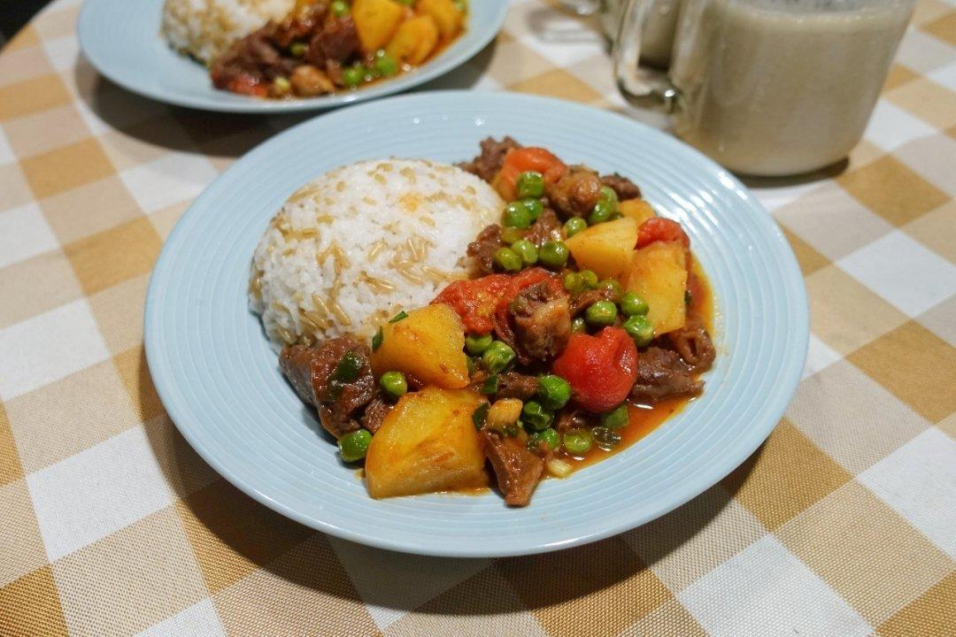 番茄土豆炖牛腩