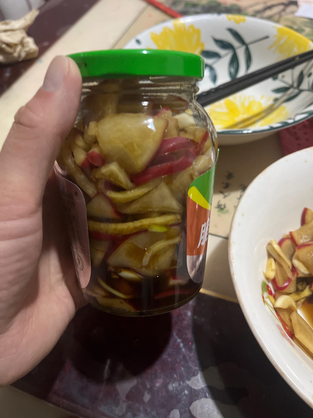 三步爽口酸酸辣辣腌萝卜片小咸菜