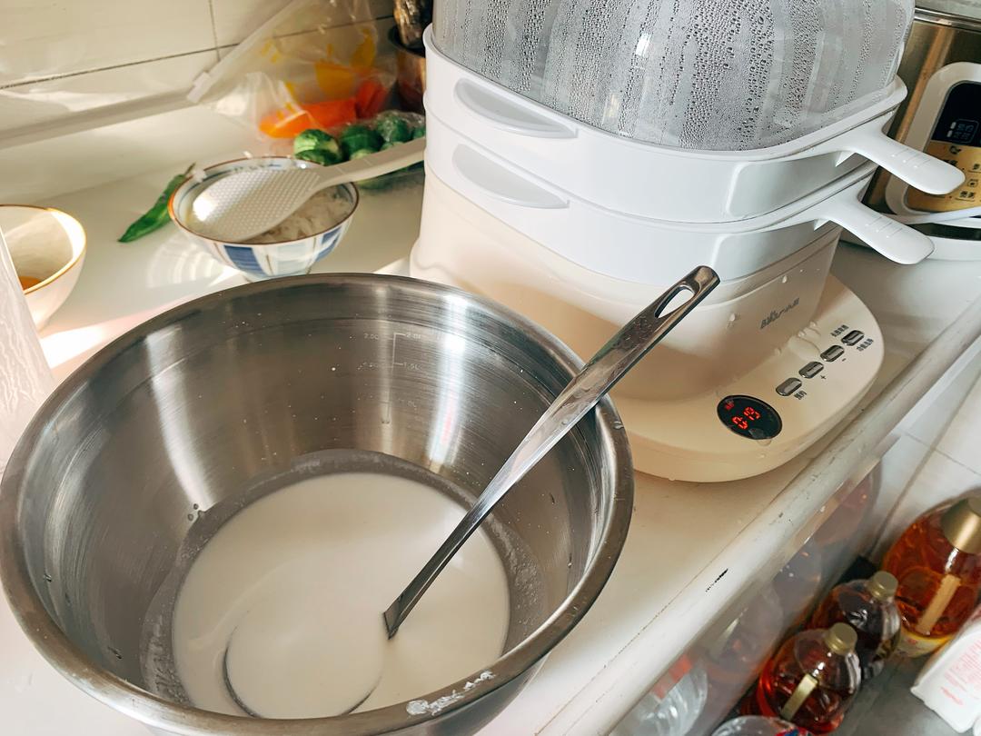 纯奶手撕吐司的做法 步骤1