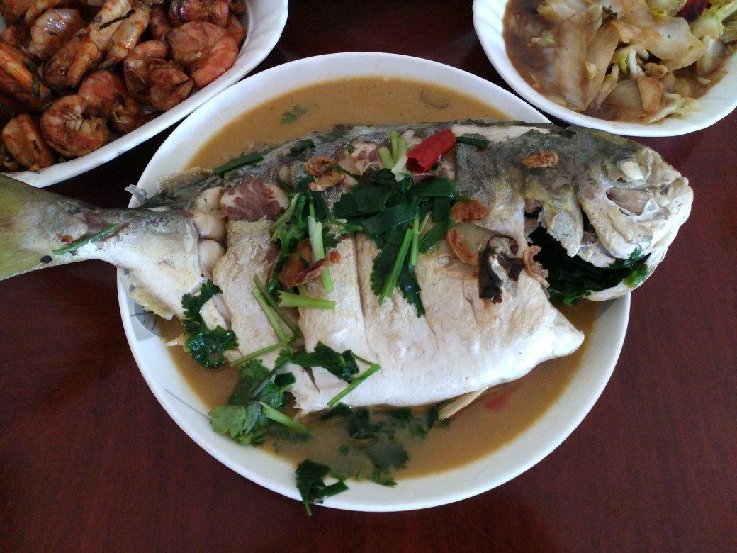 家常红烧鲳鱼