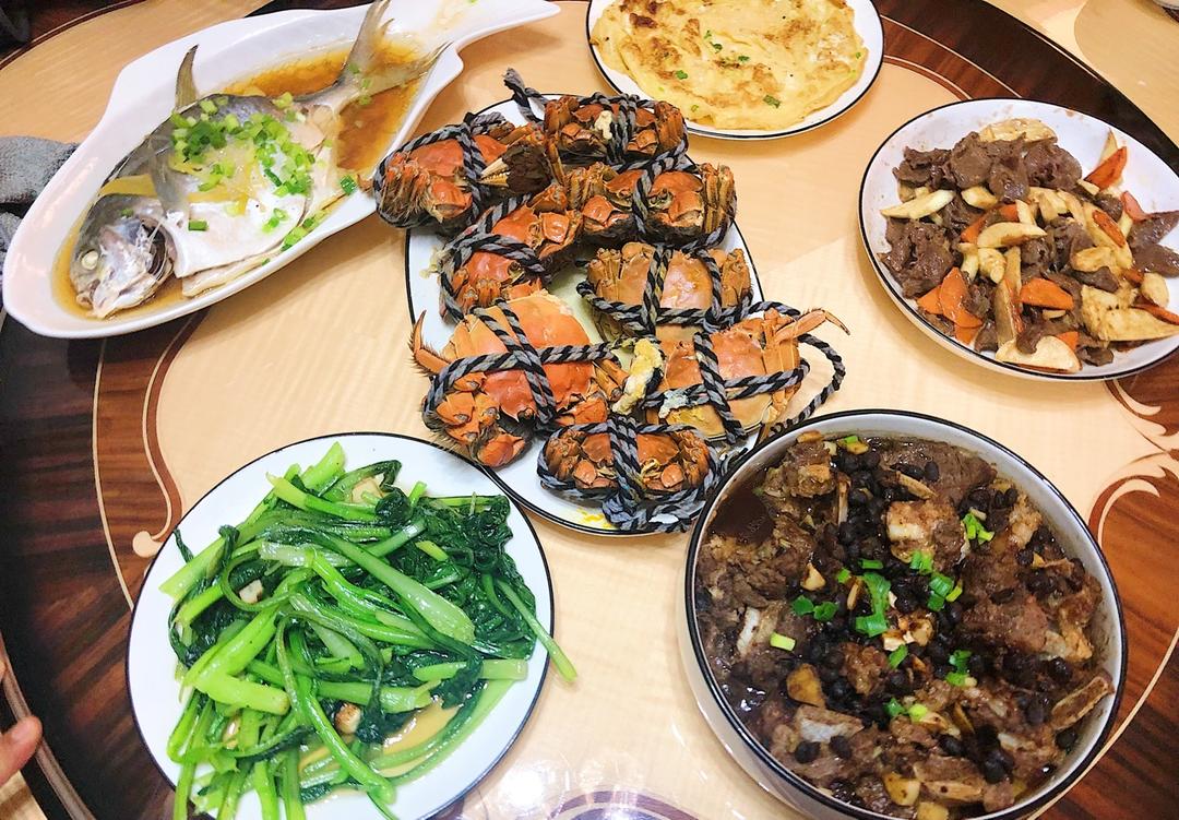 清蒸大闸蟹