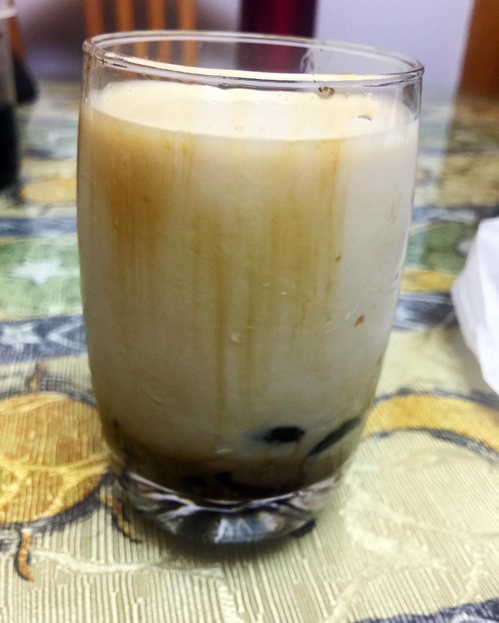 黑糖珍珠鲜奶-在家喝鹿角巷