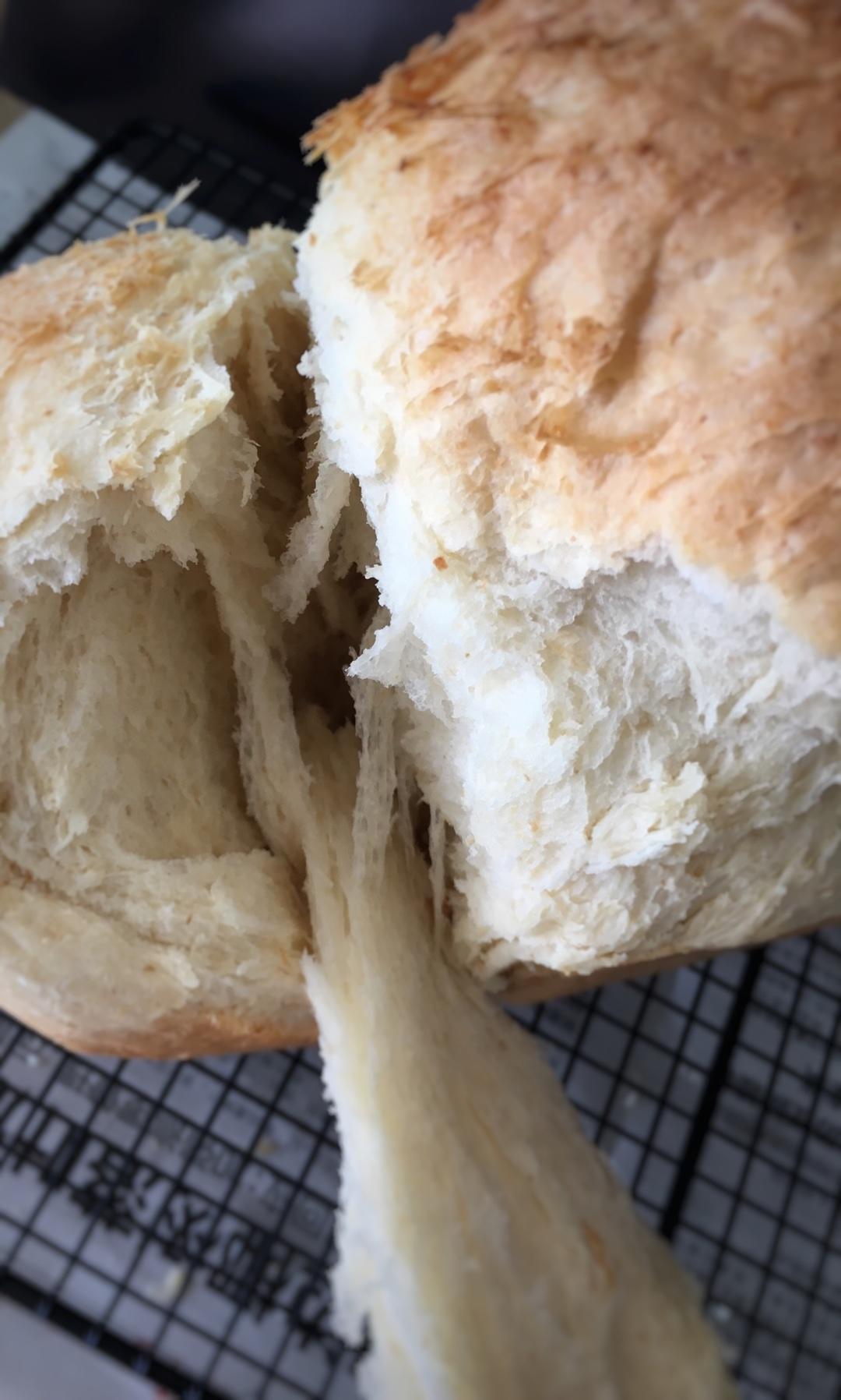 纯奶手撕吐司的做法 步骤1