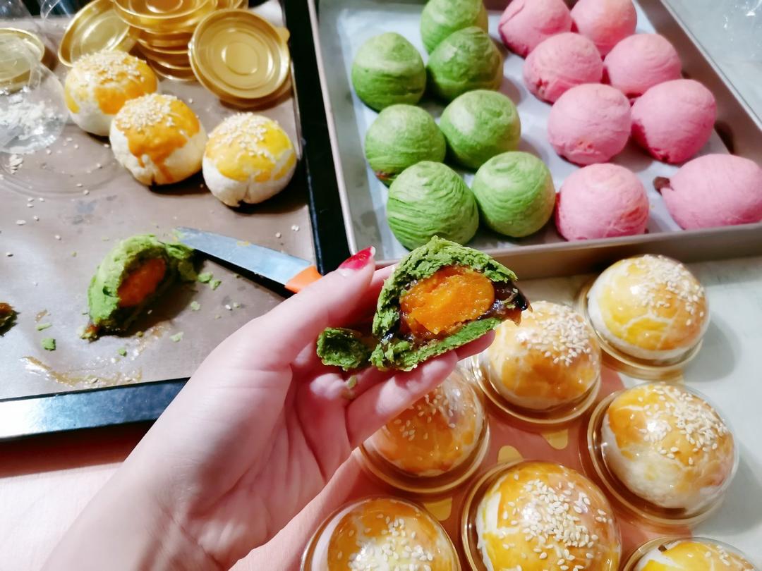 快手大包酥 彩虹酥、蛋黄酥、螺旋酥--手法适合量产 全程视频教学