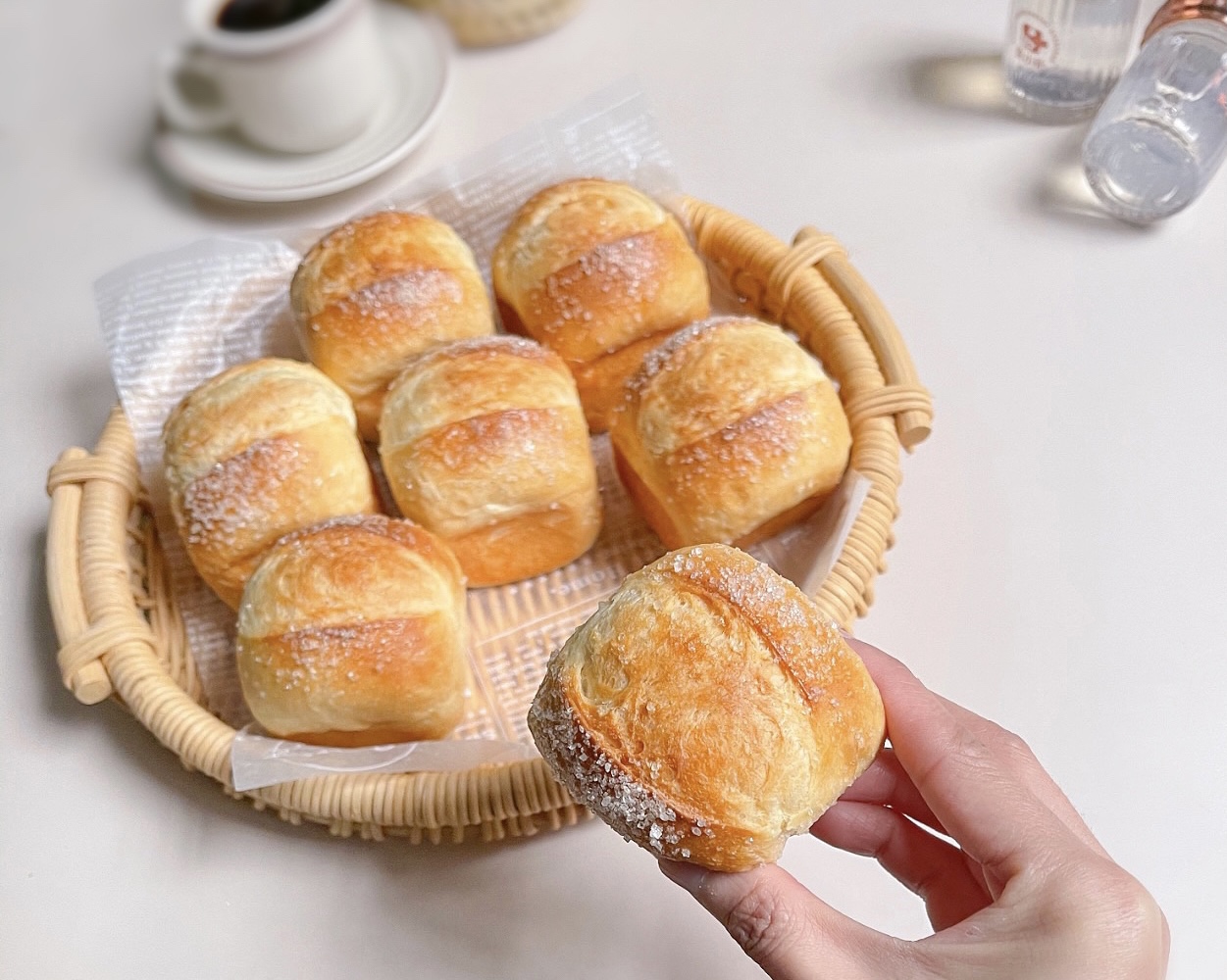 黄油砂糖小面包的做法 步骤8