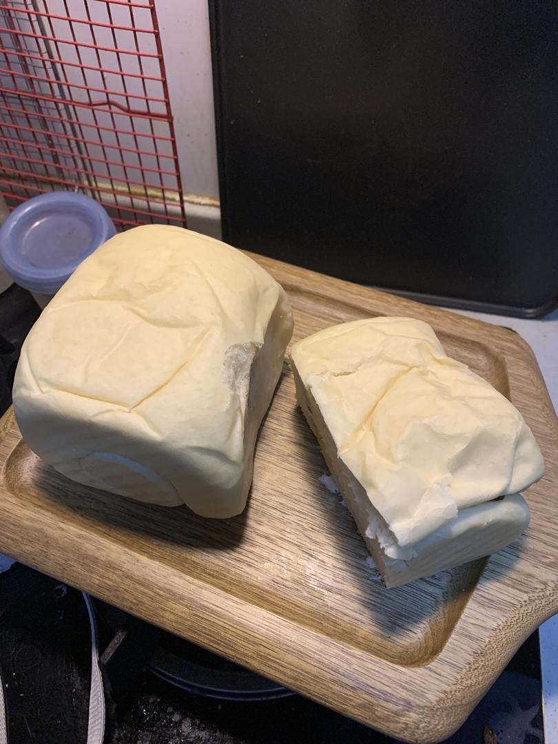 450g吐司面包（轻松手揉，无需面包机，初学者）