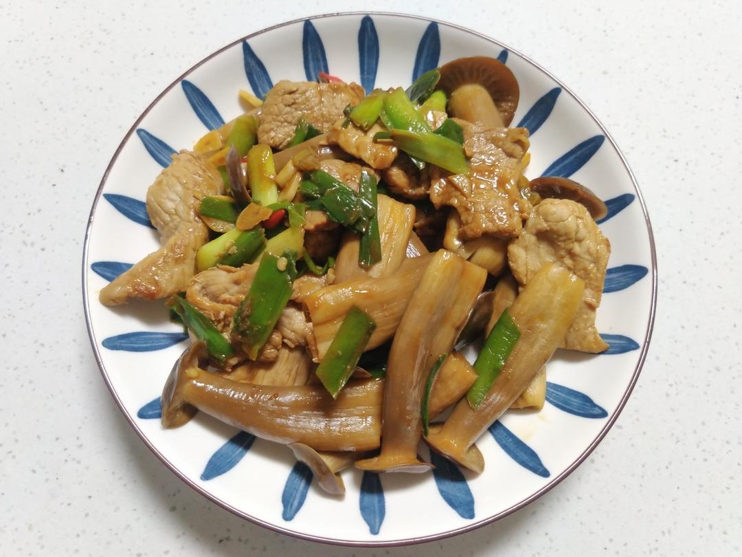 『快手下饭菜』鹿茸菇小炒肉｜简单好吃人人夸👍🏻