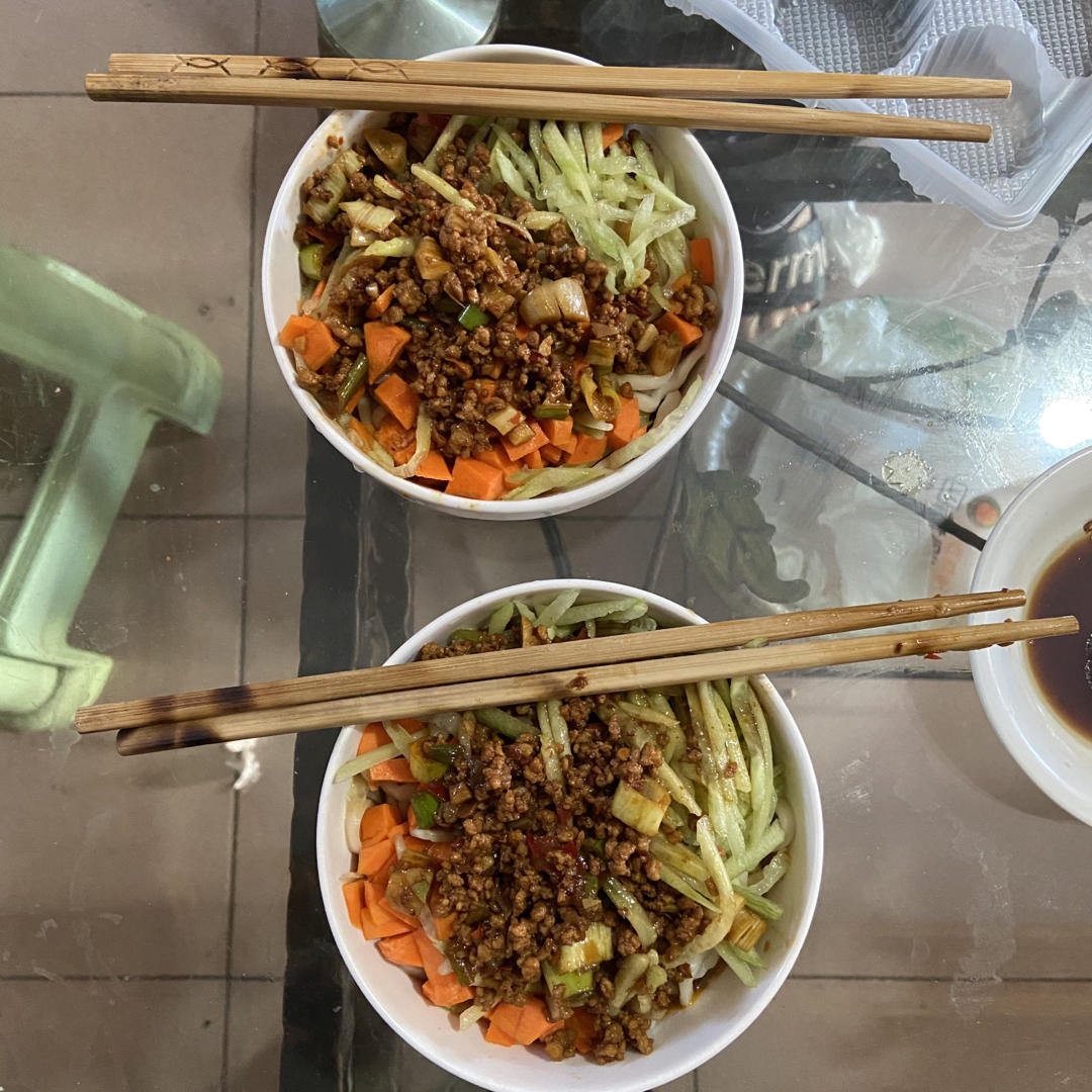 🔥秘制老北京炸酱面❗️连吃三碗都不够