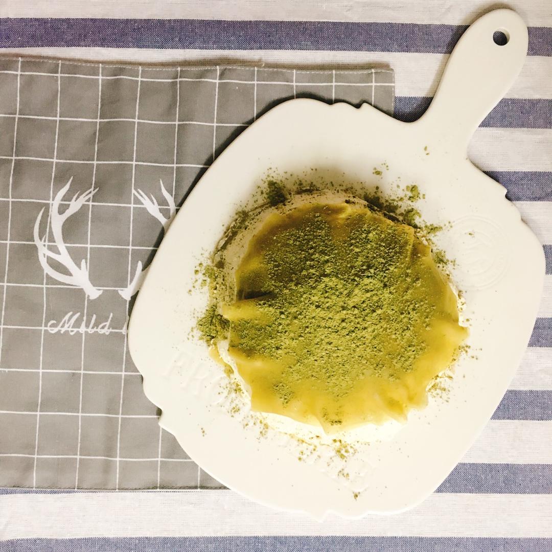 美味的煎蛋糕—抹茶千层蛋糕