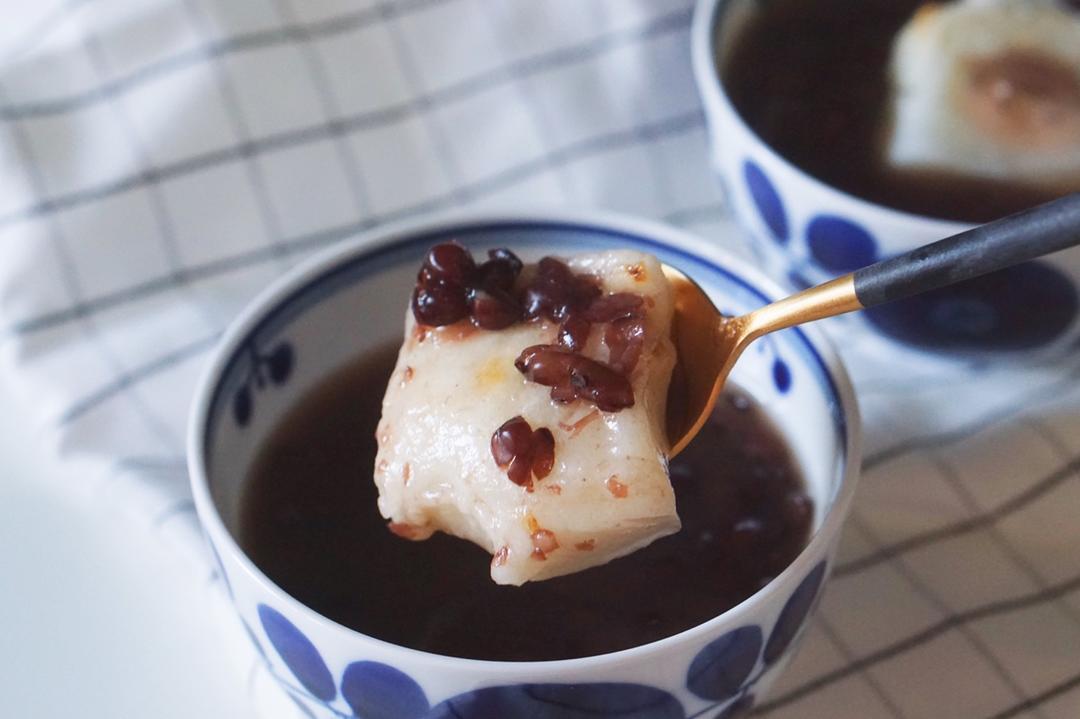 日式麻糬红豆汤
