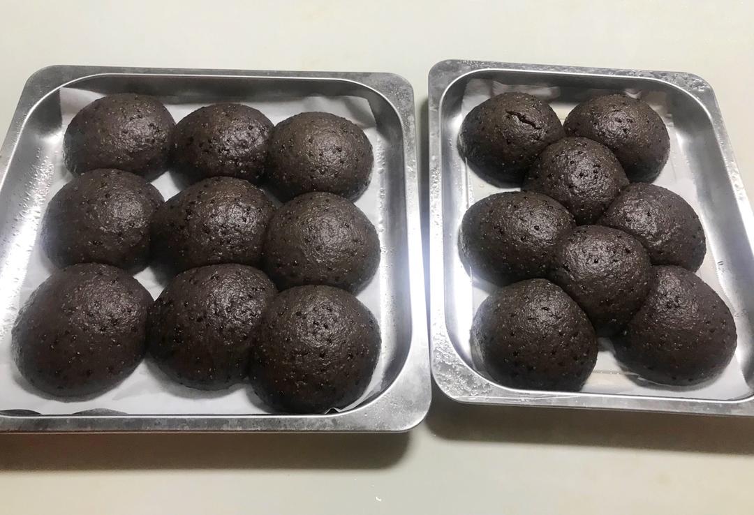 <可以说无敌健康>100%杂粮黑芝麻蜂蜜馒头